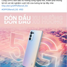 OPPO chào năm mới bằng một chiếc smartphone 5G