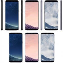 Rò rỉ Galaxy S8 và S8 Plus với nhiều phiên bản màu cực đẹp