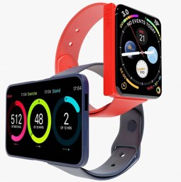 Ý tưởng Apple Watch sẽ có màn hình gập