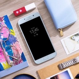 Samsung Galaxy A5 (2017) màu xanh pastel bất ngờ xuất hiện