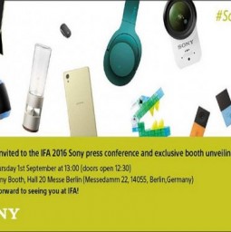 Sony hứa hẹn "bùng nổ sản phẩm" tại IFA 2016