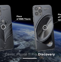 iPhone 11 Pro đính mảnh vỡ tàu vũ trụ và tàu Titanic, giá gần tỷ đồng