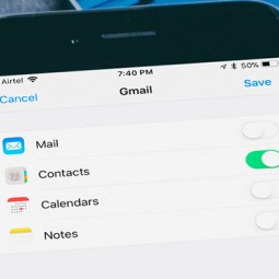 Đồng bộ hóa danh bạ Gmail trên iPhone và iPad