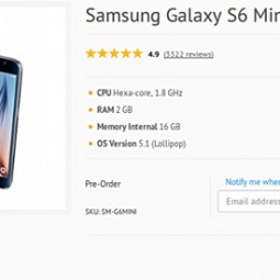 Galaxy S6 Mini màn hình 4,6 inch lộ diện