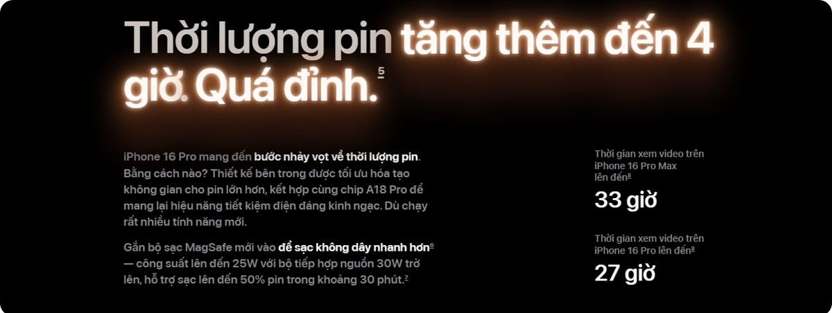 thời lượng pin quá đỉnh